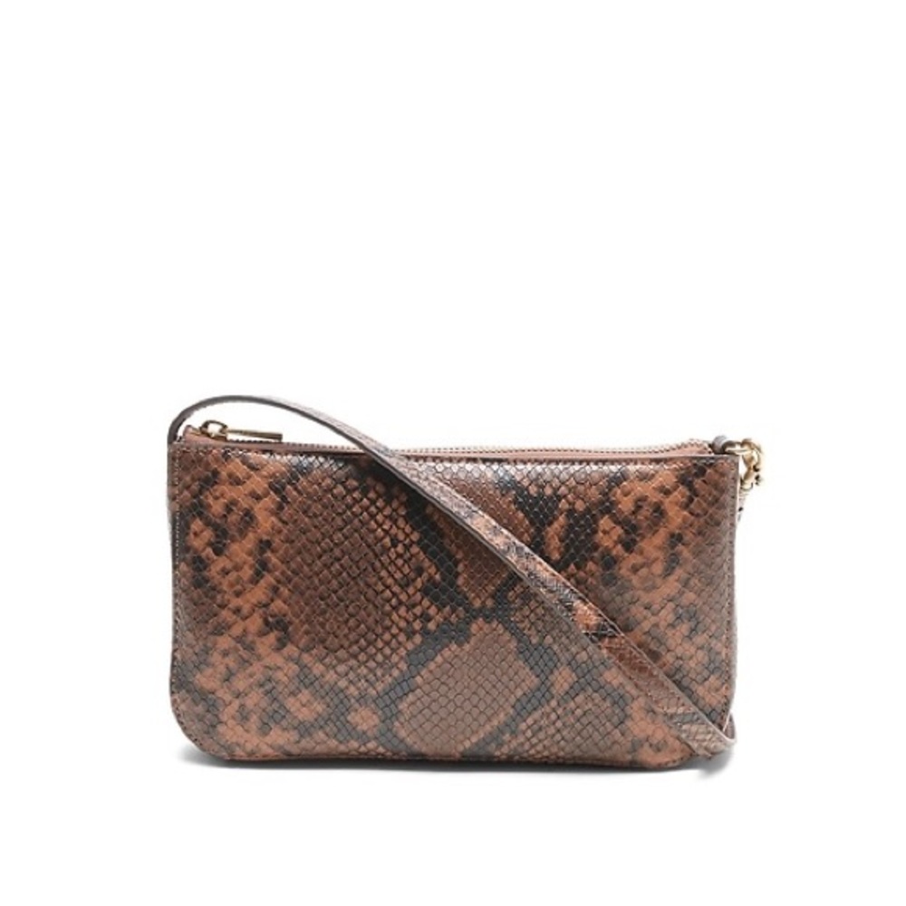 Banana Republic Snake Baguette Shoulder Bag